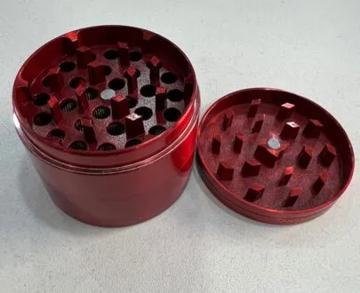 grinder 4 partes rojo