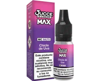 MAX CHICLE DE UVA 10ml E-LÍQUIDO