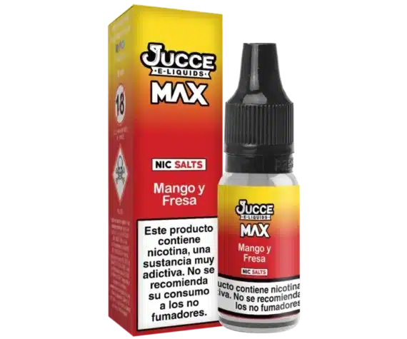 MAX MANGO Y FRESA 10ml E-LÍQUIDO