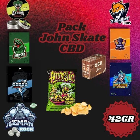 PACK De cbd John skate