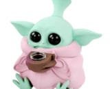 bong baby yoda rosa