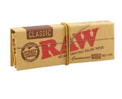 raw single wide 70mm y tips